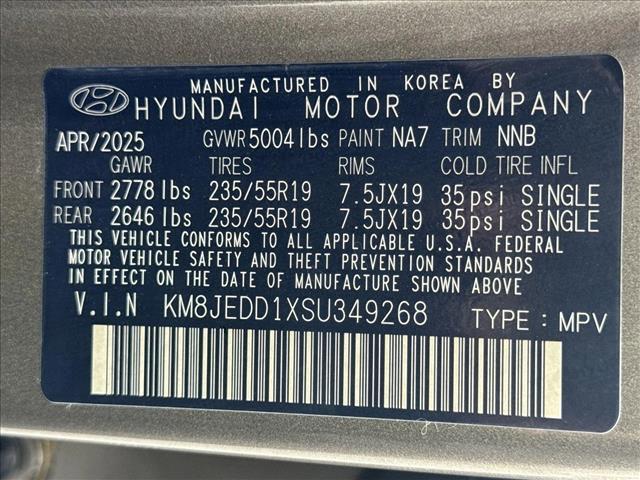 new 2025 Hyundai TUCSON Hybrid car, priced at $42,493