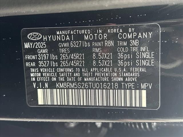 new 2026 Hyundai Palisade car, priced at $54,999