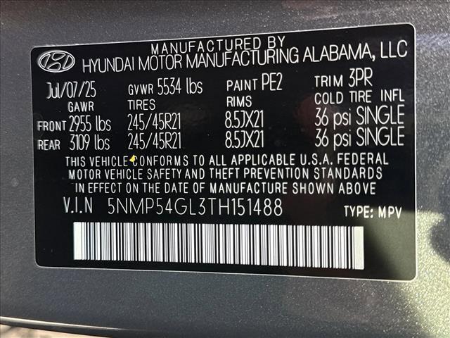 new 2026 Hyundai Santa Fe car, priced at $48,426