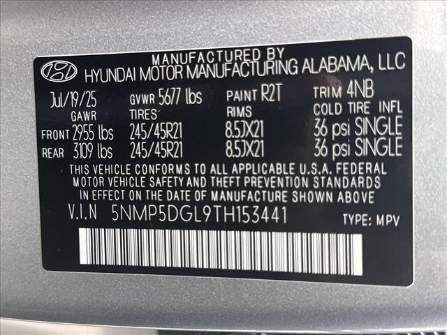 new 2026 Hyundai Santa Fe car, priced at $50,168