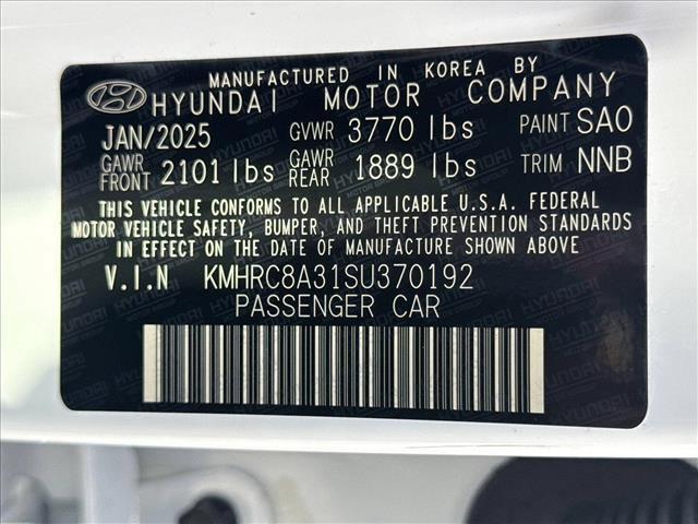 new 2025 Hyundai Venue car, priced at $24,769
