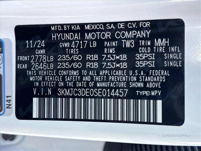 new 2025 Hyundai Tucson car, priced at $34,939