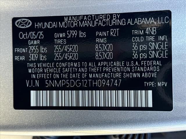 new 2026 Hyundai SANTA FE HEV car, priced at $52,700