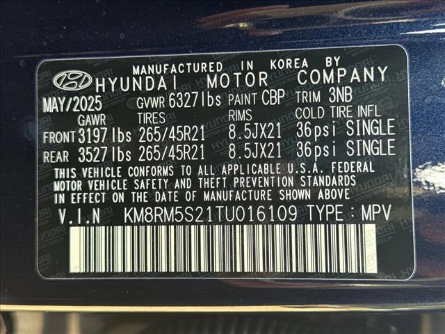 new 2026 Hyundai Palisade car, priced at $54,599