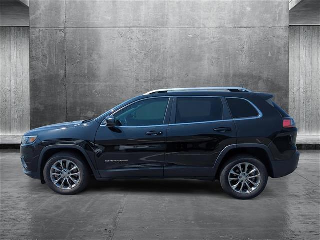 used 2021 Jeep Cherokee car, priced at $18,888