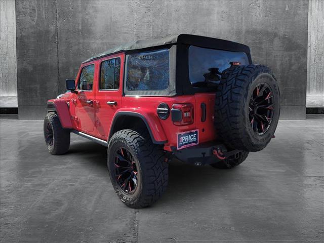 used 2020 Jeep Wrangler Unlimited car, priced at $33,898