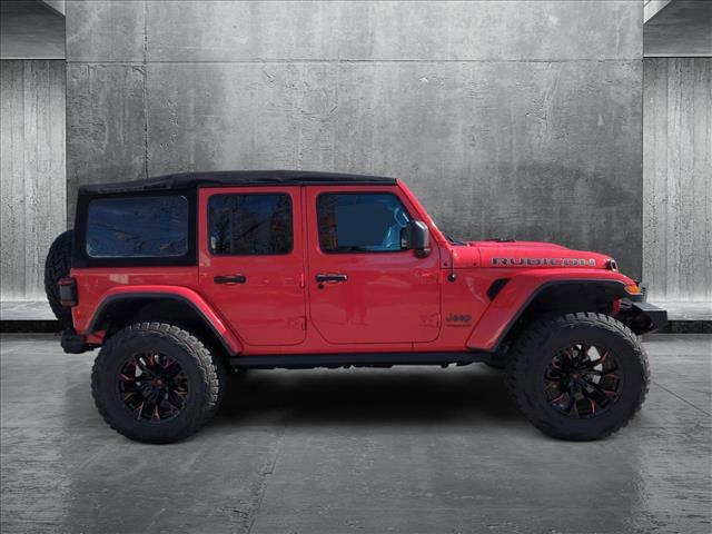 used 2020 Jeep Wrangler Unlimited car, priced at $33,898