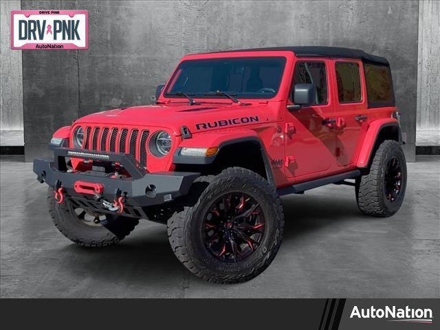 used 2020 Jeep Wrangler Unlimited car, priced at $33,898