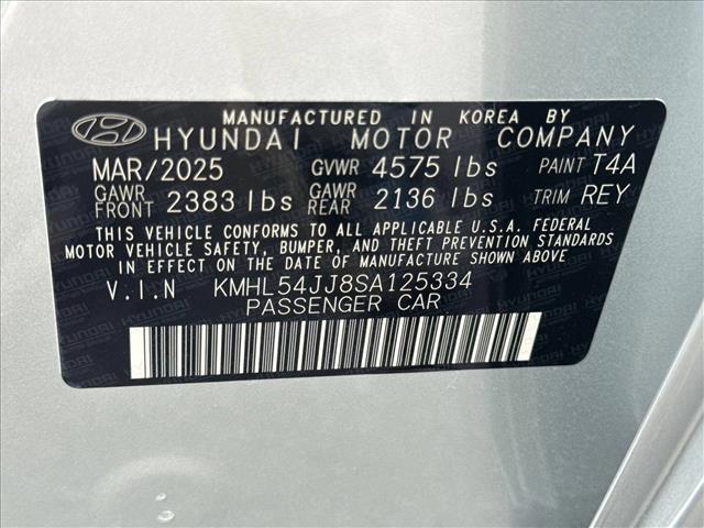 new 2025 Hyundai Sonata Hybrid car, priced at $38,759