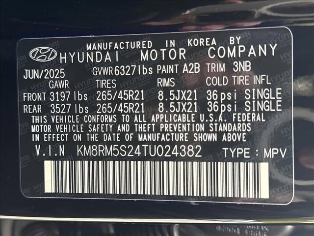 new 2026 Hyundai Palisade car, priced at $54,521