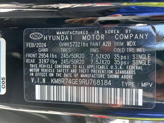 new 2024 Hyundai Palisade car, priced at $52,565