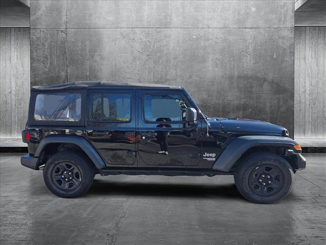 used 2021 Jeep Wrangler Unlimited car, priced at $24,898