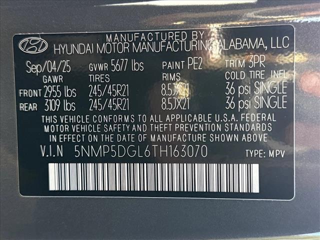 new 2026 Hyundai Santa Fe car, priced at $50,107