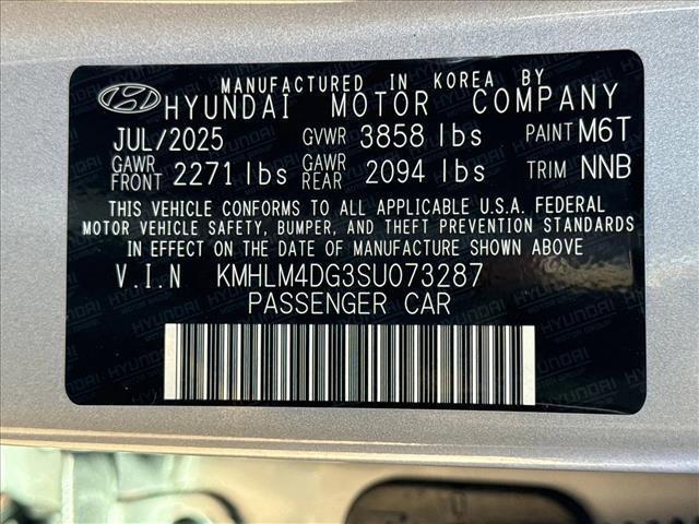 new 2025 Hyundai Elantra car, priced at $24,482