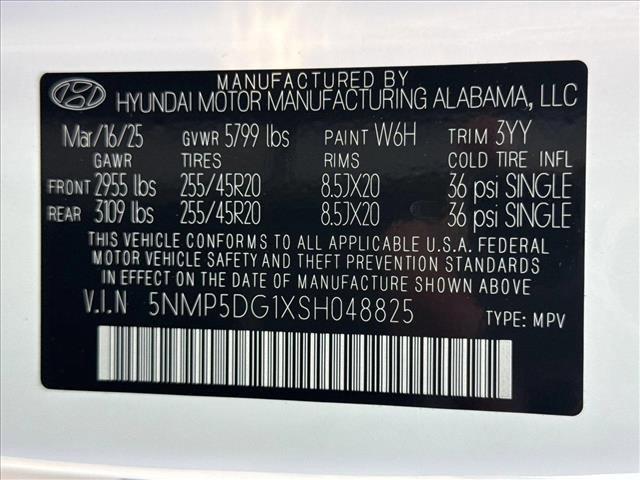 new 2025 Hyundai SANTA FE HEV car, priced at $51,329