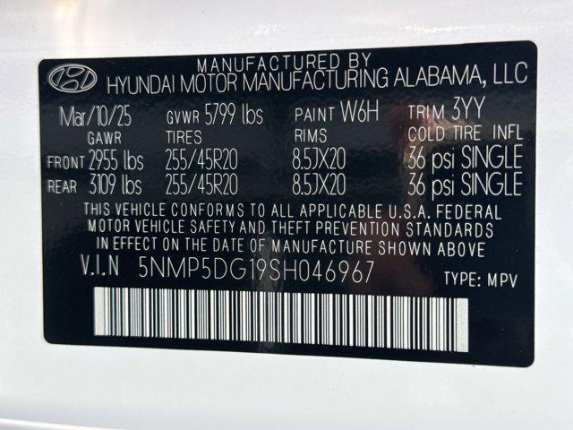 new 2025 Hyundai SANTA FE HEV car, priced at $51,329