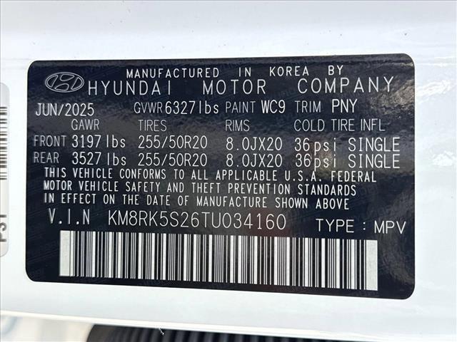 new 2026 Hyundai Palisade car, priced at $50,189