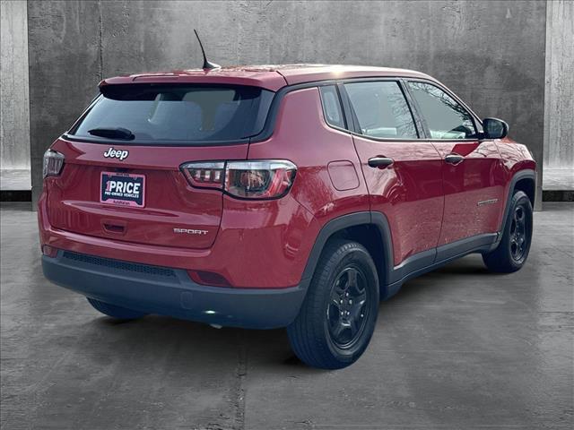 used 2020 Jeep Compass car, priced at $16,422