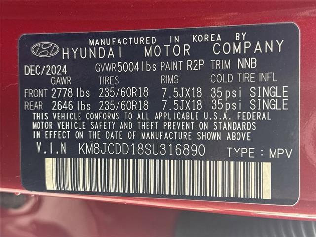 used 2025 Hyundai TUCSON Hybrid car, priced at $32,989