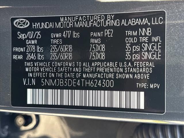 new 2026 Hyundai Tucson car, priced at $32,339