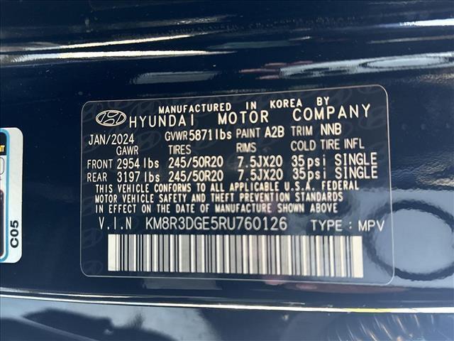 new 2024 Hyundai Palisade car, priced at $45,795