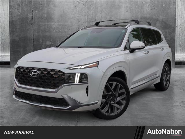used 2021 Hyundai Santa Fe car, priced at $23,997