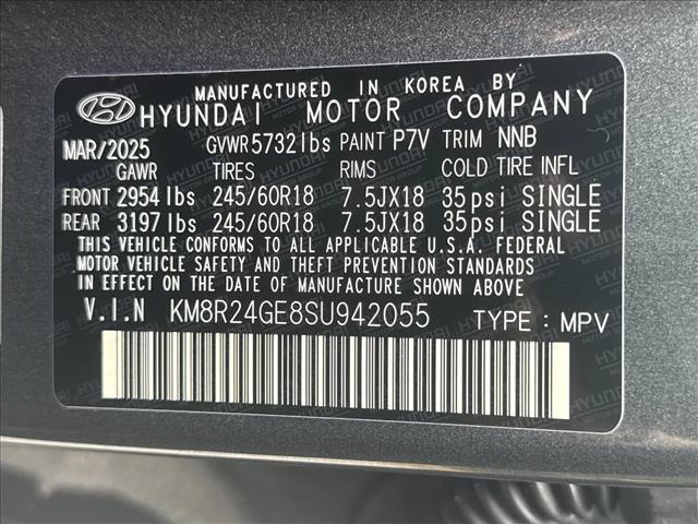 new 2025 Hyundai Palisade car, priced at $39,999
