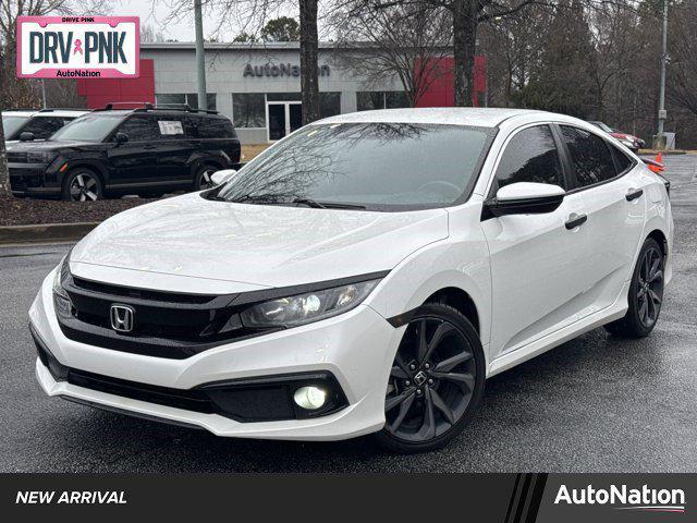 used 2019 Honda Civic car, priced at $19,697