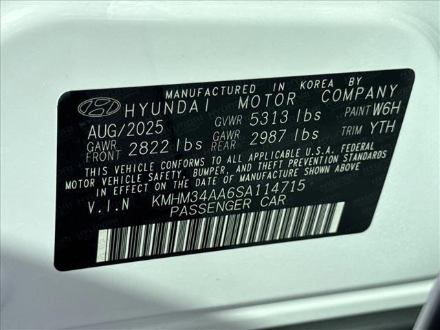 new 2025 Hyundai IONIQ 6 car, priced at $47,892