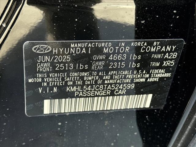 new 2026 Hyundai Sonata car, priced at $37,620