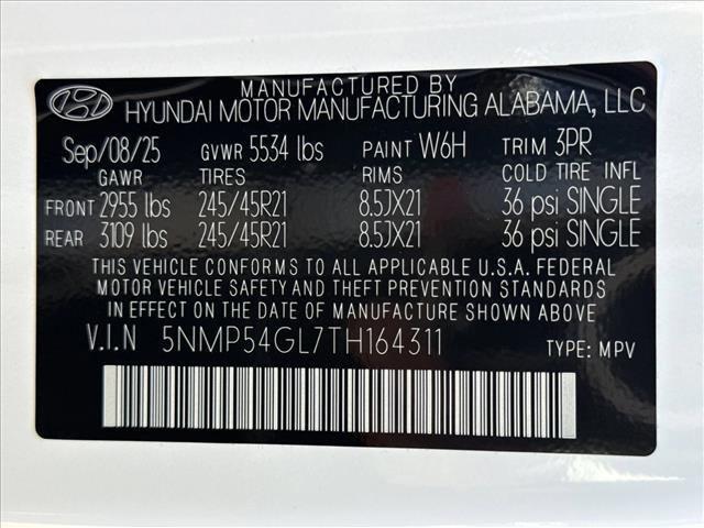 new 2026 Hyundai Santa Fe car, priced at $48,811