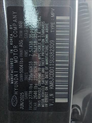 new 2025 Hyundai TUCSON Hybrid car, priced at $36,499