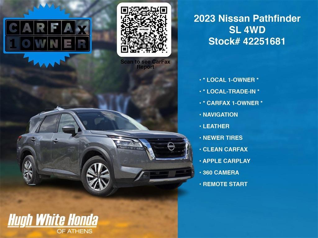 used 2023 Nissan Pathfinder car, priced at $29,406