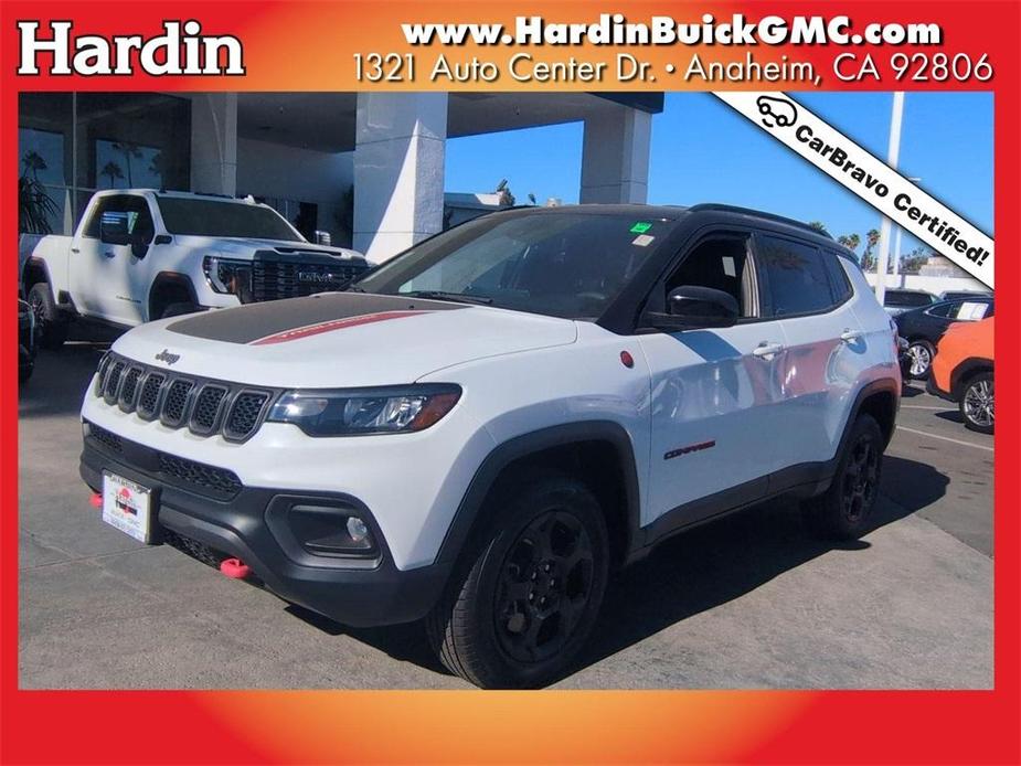 used 2023 Jeep Compass car, priced at $22,051