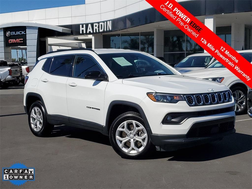 used 2024 Jeep Compass car, priced at $18,351