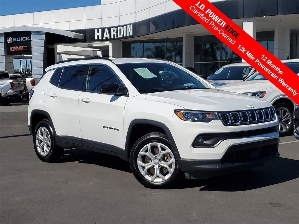 used 2024 Jeep Compass car, priced at $19,899