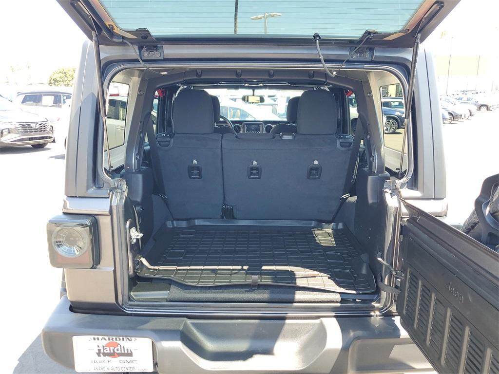 used 2021 Jeep Wrangler Unlimited car, priced at $22,451