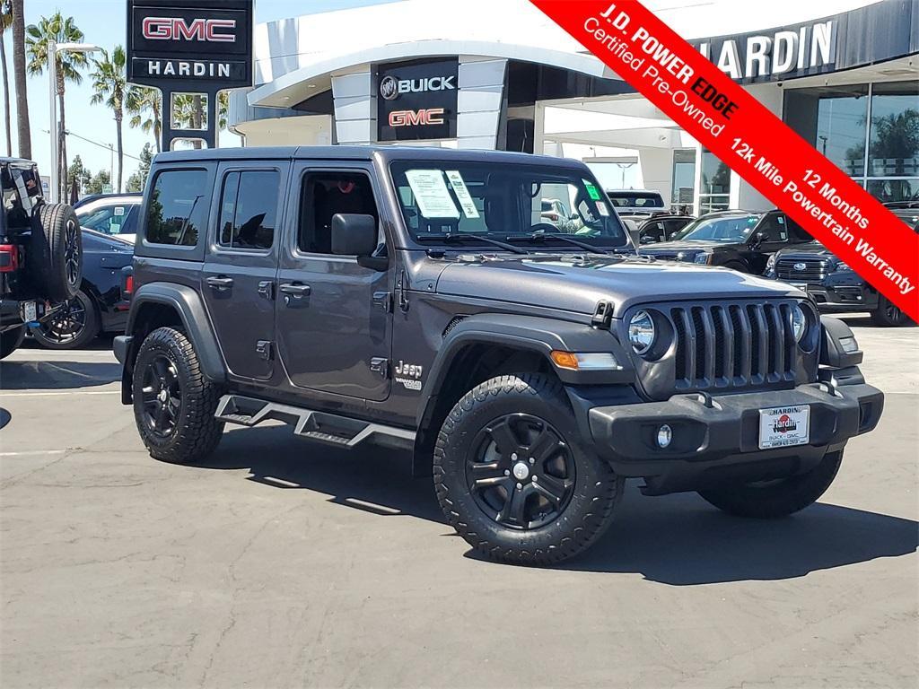 used 2021 Jeep Wrangler Unlimited car, priced at $22,451
