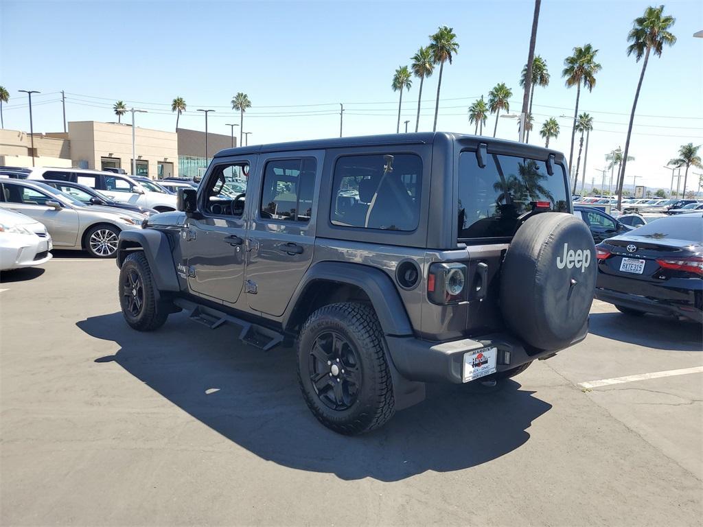 used 2021 Jeep Wrangler Unlimited car, priced at $22,451