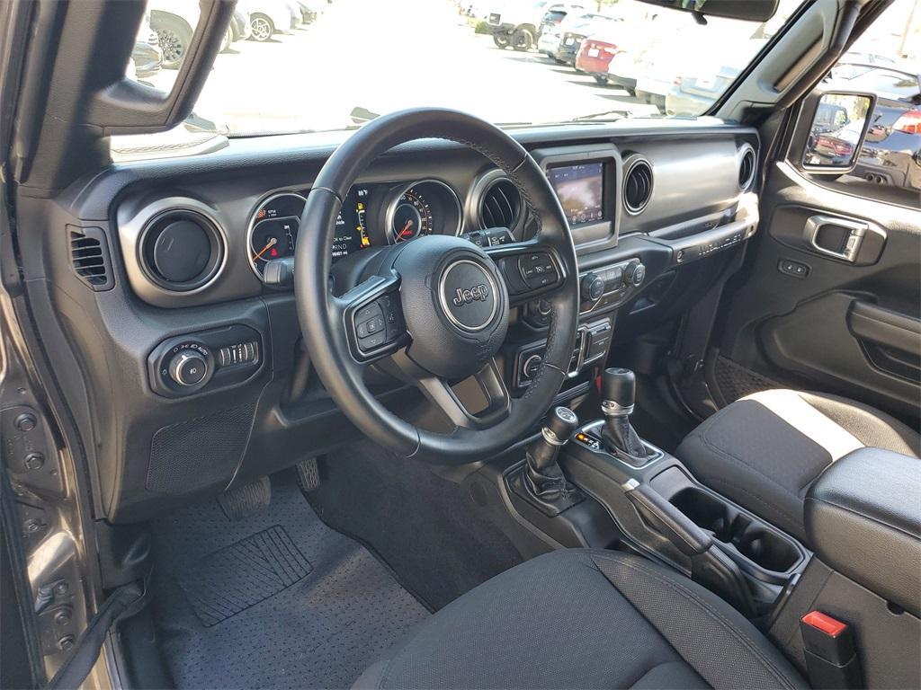 used 2021 Jeep Wrangler Unlimited car, priced at $22,451