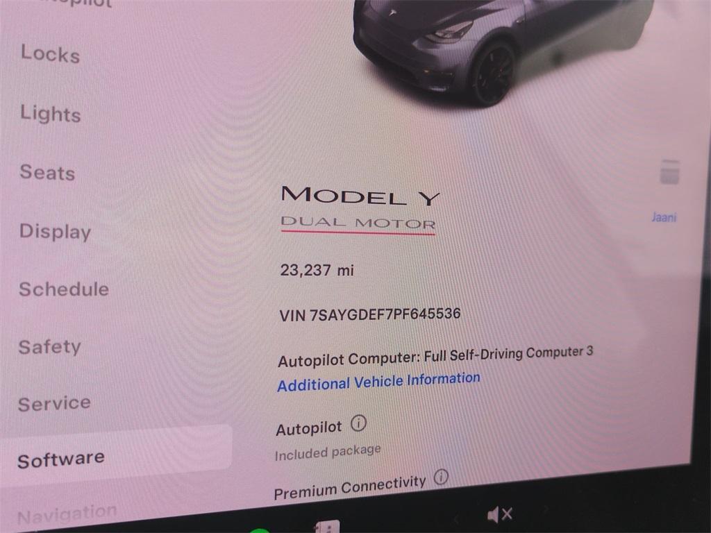 used 2023 Tesla Model Y car, priced at $35,991