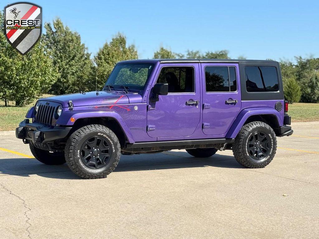 used 2016 Jeep Wrangler Unlimited car, priced at $24,800