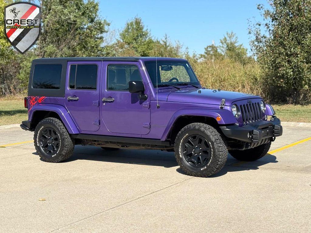used 2016 Jeep Wrangler Unlimited car, priced at $24,800