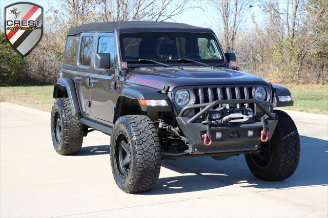 used 2021 Jeep Wrangler Unlimited car, priced at $36,500