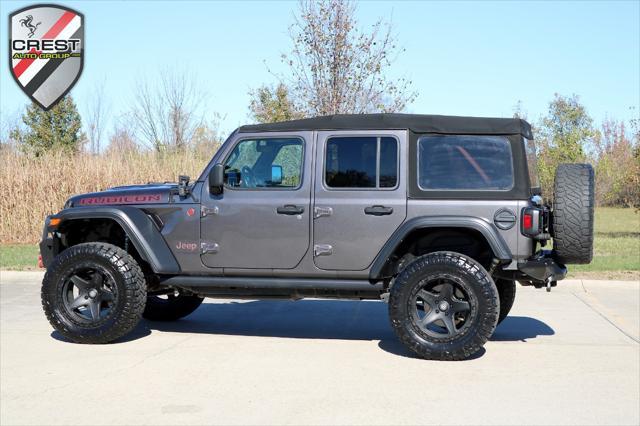 used 2021 Jeep Wrangler Unlimited car, priced at $36,500