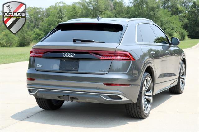 used 2019 Audi Q8 car, priced at $37,000