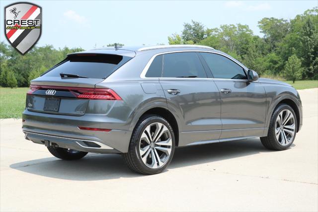 used 2019 Audi Q8 car, priced at $37,000