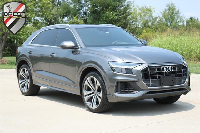 used 2019 Audi Q8 car, priced at $37,000