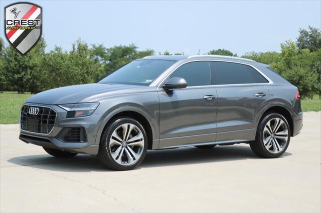 used 2019 Audi Q8 car, priced at $37,000