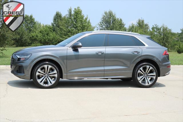 used 2019 Audi Q8 car, priced at $37,000